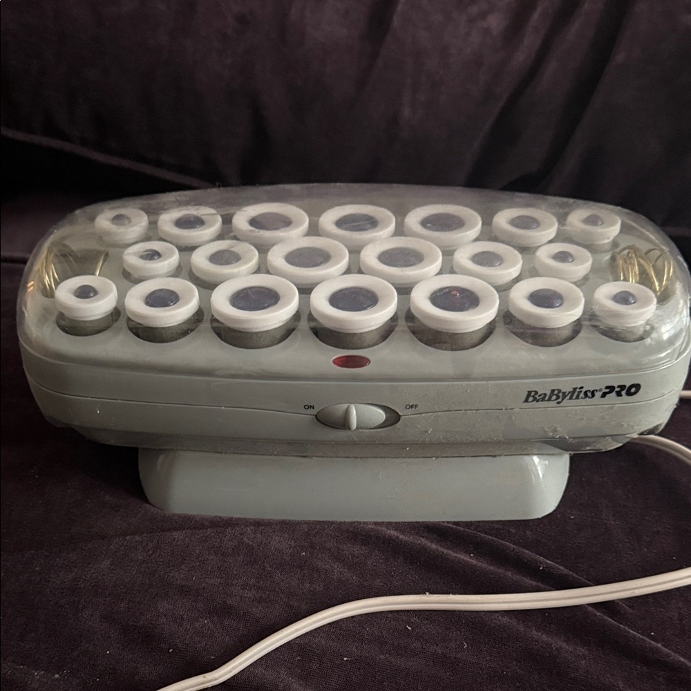 BaByliss Pro Hair Roller Set - Gray and White